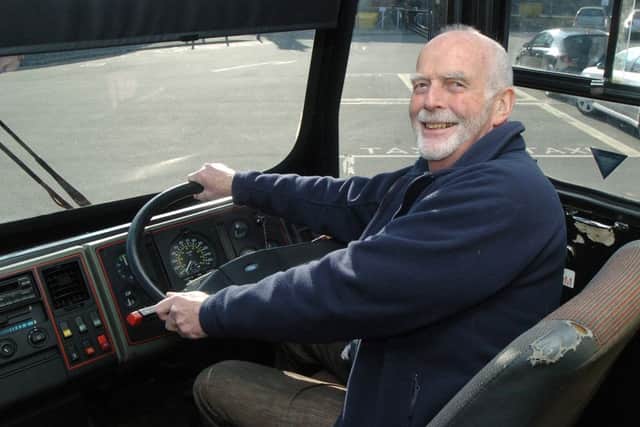 The Church on a Bus appeal for drivers, current driver Mike Tomlinson