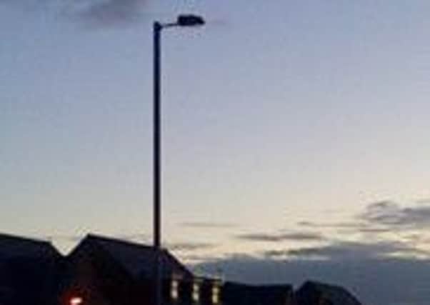 Residents in Buckshaw Village are concerned about street lights being out in the area