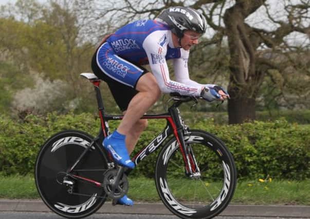 Patrick Gould has been in excellent form in recent time trials
