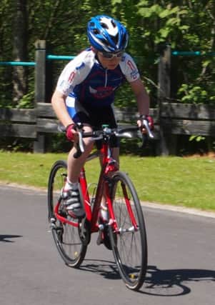 Matlock CC junior rider Louis Swindell rode well in Lancashire.