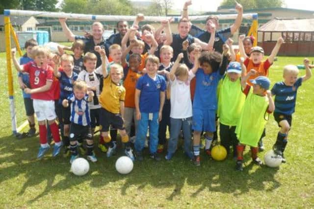 Buxton FC's football camp. Photo contributed.