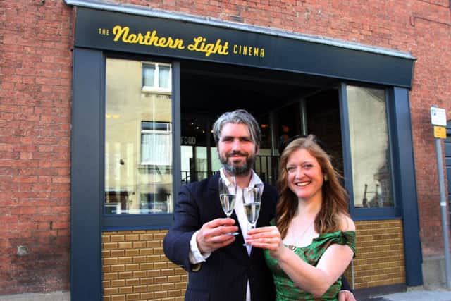 Paul Carr and Esther Patterson launch The Northern Light Cinema