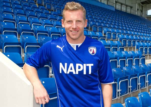 Ritchie Humphreys has penned a one year deal with Chesterfield (picture by Tina Jenner)