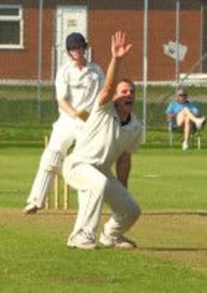 Matlock bowler Peter Camm took five wickets against Dunstall but it wasnt enough to help his side to victory.