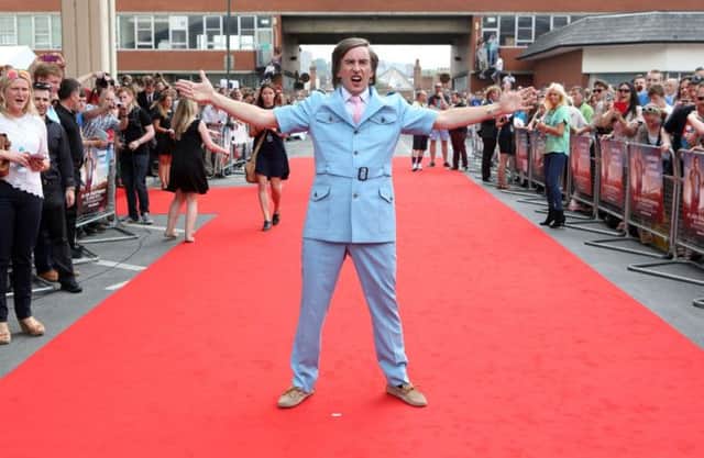 Comedian Steve Coogan, as his alter-ego Alan Partridge, attends the world premiere of his new film Alpha Papa at the Hollywood Cimema in Anglia Square, Norwich, Norfolk. Picture: Chris Radburn/PA Wire