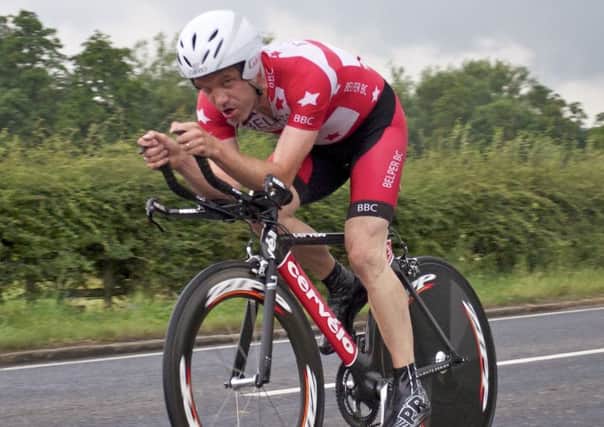 Belper BC rider Dave Wallwin recorded the fastest time in the A6 time-trial.