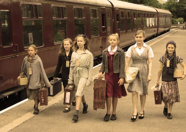 Sparrows, a play about wartime evacuees at Peak Rail's Rowsley Station