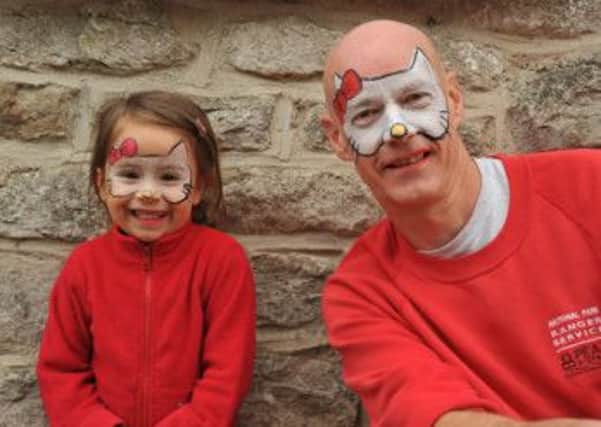 Acting Head of Field Services Andy Farmer says â¬SAge is no barrier to face-painting fun!â¬