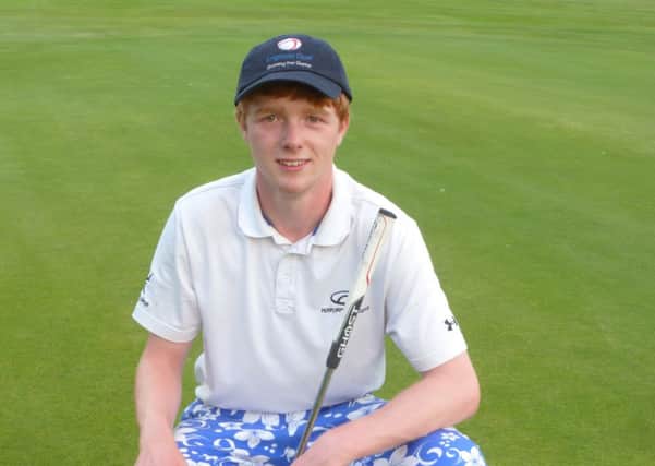 Charley Mycock junior member of Buxton & High Peak GC has won The England golf National Skills Challenge Midlands Regional Final 2013 (Boys 15-17) held at The Warwickshire Golf Club.