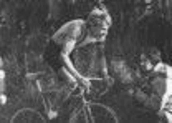 Pictured is local cycling legend Malcolm Elliott taking on the Monsal Hill Climb time trial. Courtesy of Monsal Hill Climb organisers Sheffrec CC.