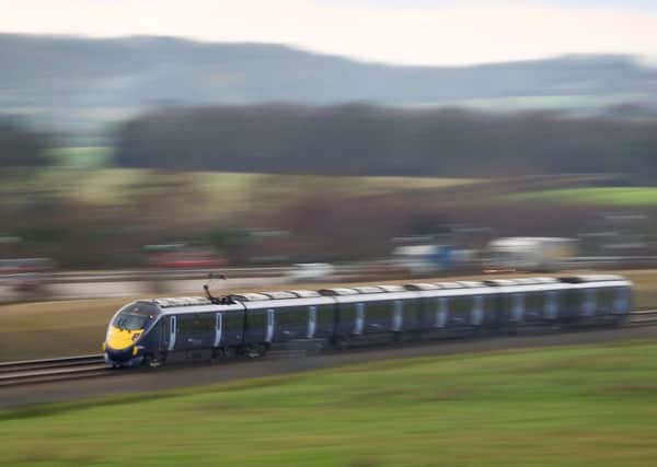 An example of the high speed 'HS2' train.