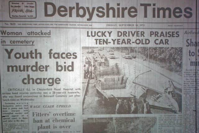 1973 derbyshire times. Wendy Sewell murder.