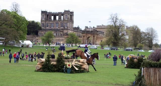 A picturesque scene as Chatsworth hosts its horse trials