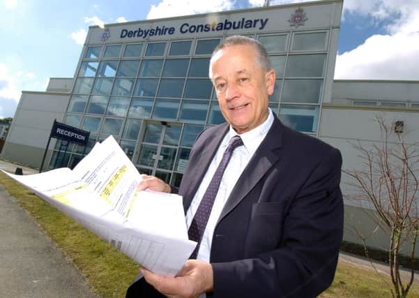 Police and Crime Commissioner for Derbyshire Alan Charles