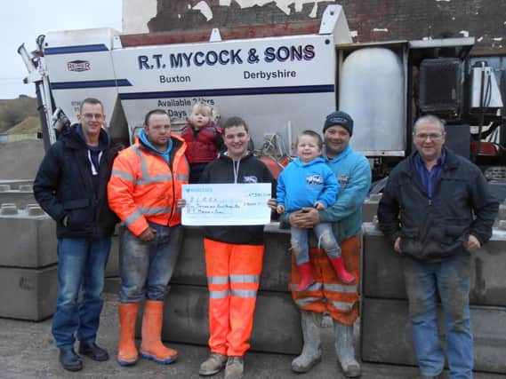 RT Mycock and Sons raised over £5,000 in one night during their Christmas party for the Derbyshire, Leicestershire and Rutland Air Ambulance. Photo contributed.
