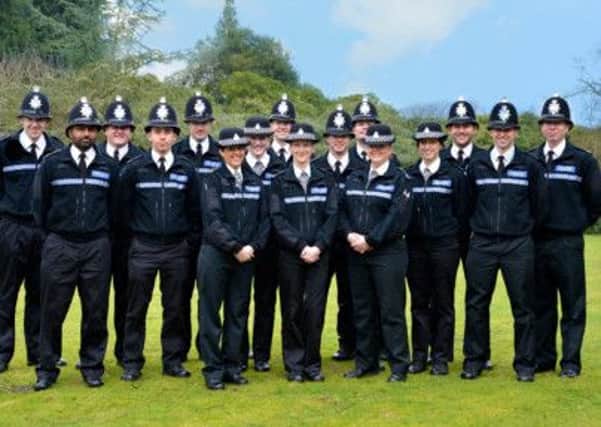 New officers Derbyshire police Feb 2014