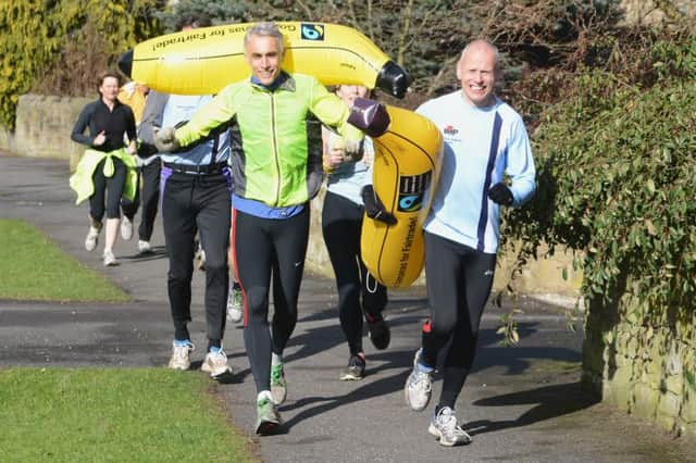 Bakewell to Matlock charity banana run