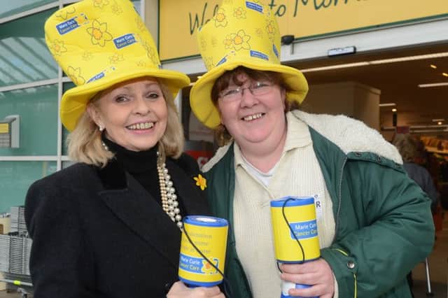 Linda Wells and Tracy Rutter fund raising at Chapel's Morrisons Store