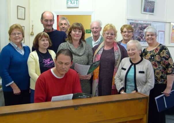Chesterfield Gilbert and Sullivan Society's rehearse for their spring concert