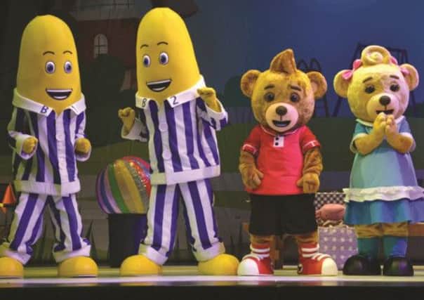 Bananas in Pyjamas at Chesterfield's Pomegranate Theatre on March 16. 2014