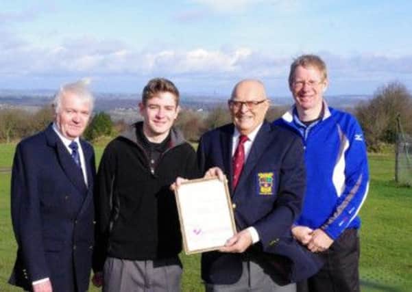 Stanedge Golf Club is the latest Derbyshire club to be awarded the national GolfMark.