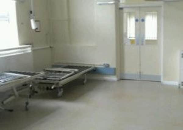 Heanor Hospital lies empty.