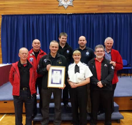 The Peak District Mountain Rescue Organisation has been honoured with a special commendation from Derbyshire's Chief Constable Mick Creedon.