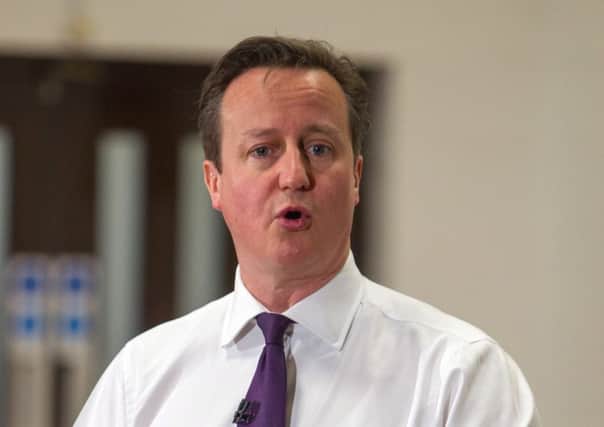 Prime Minister David Cameron of the Conservative-Liberal Democrat Coalition Government.