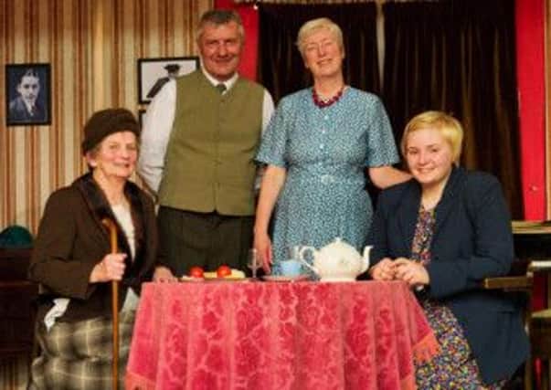 Tupton's Chapel Players present Fumed Oak, left to right, Eileen Wildsmith, Barry Johnson, Sally Mason and Madeline Harvey.