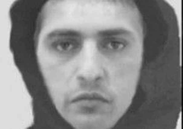 Police have released this e-fit of a man they want to speak to after the Hathersage bank robbery.