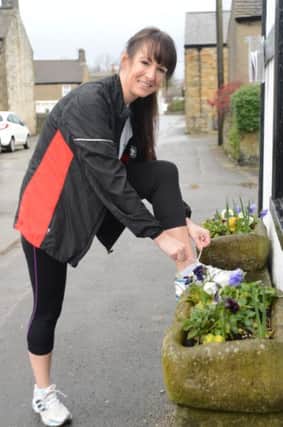 London marathon runner Lisa Elliot of Hope