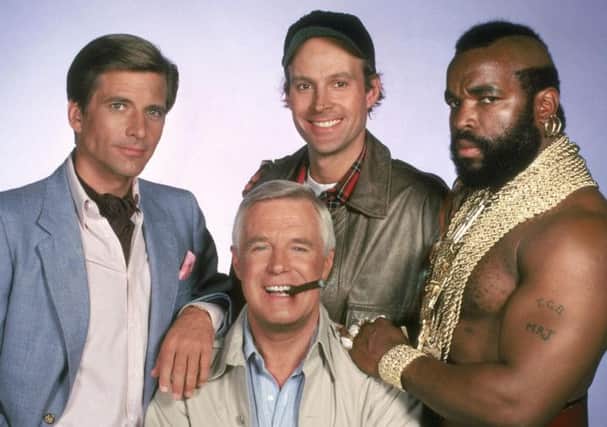The A-Team's Dirk Benedict - pictured left - is coming to Sheffield Film and Comic Con.