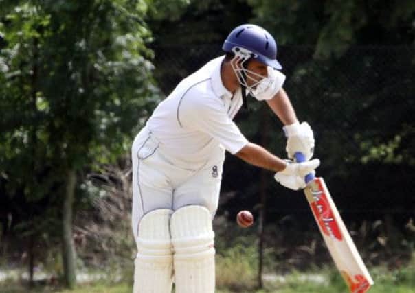 Aafan Janjua returned to action for Wirksworth with an impressive innings of 88.