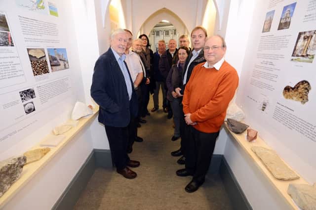 Wirksworth national stone centre. Trustees with new exhibition launching next week as first phase of overall revamp. Albert Benghiat chief exec, mike Ratcliffe chairman trustees, trustees julian Smallshore, Anthony Elgey, Geoff selby-sly, Roger gilbert, John Reynolds, Ian Thomas, Tracey Atkinson, Anita Hollinshead museum freelancer.