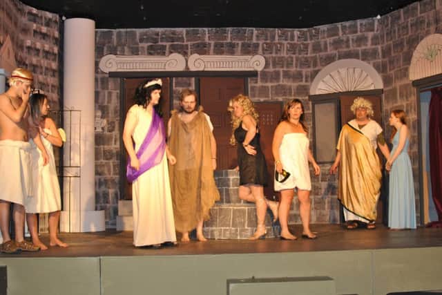 Chapel Players performing Up Pompeii. Photo contributed.