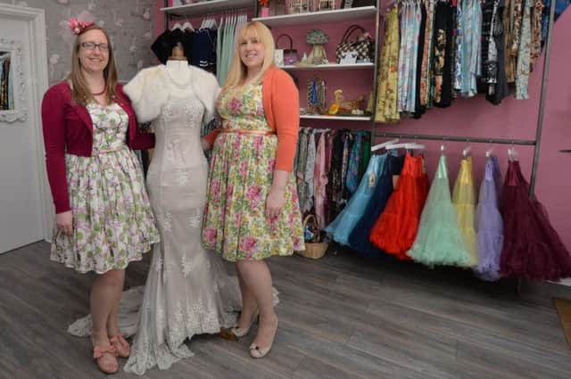 Bella Figura along with the Smedley Street Business Group are holding a Crash The Wedding event to promote local business, Pictured are Bella Figura owners Teresa Whittaker and Suzanne Whittaker