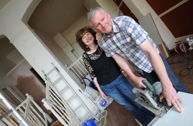 Michael and Michalene McMaster are in the process of setting up their own micro pub on Stanley Street, Matlock.