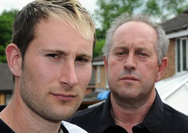 Scott Vickers and his dad Peter, pictured, have told how Leopold Wrobel has upset their family.