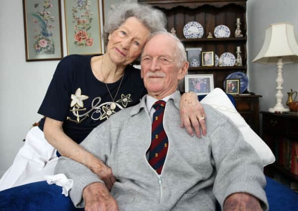 Marion and Jack Sheldon from Loscoe are celebrating 73 years of marriage