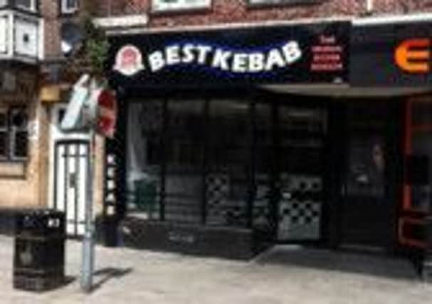 Pictured is Best Kebab, on Holywell Street, Chesterfield.