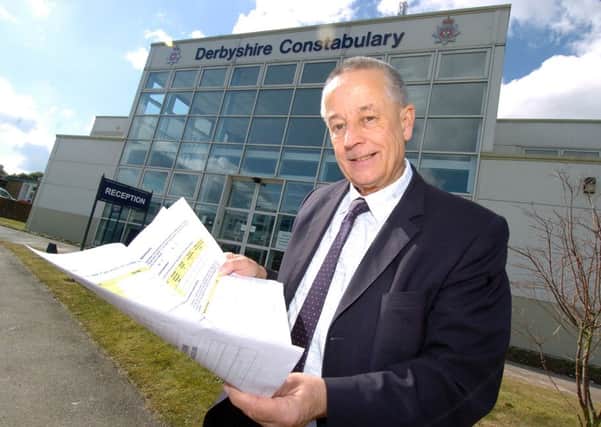 Police and Crime Commissioner for Derbyshire Alan Charles unveils details of his Crime Prevention Fund