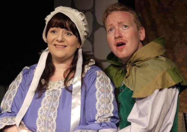 Helen Booker as Dorothy and Andrew Moore as  John Manners.