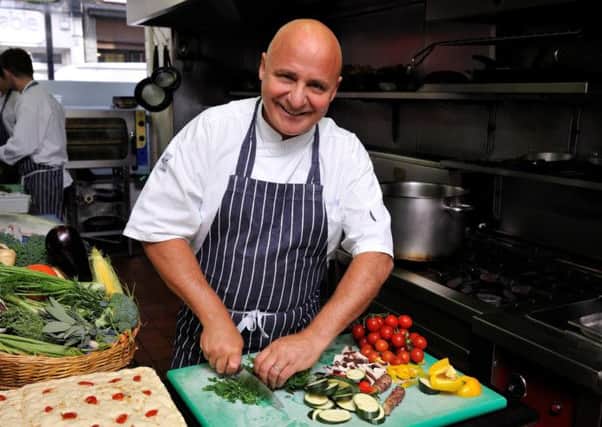 Aldo Zilli will be doing live cooking demos at Bolsover Food and Drink Festival.