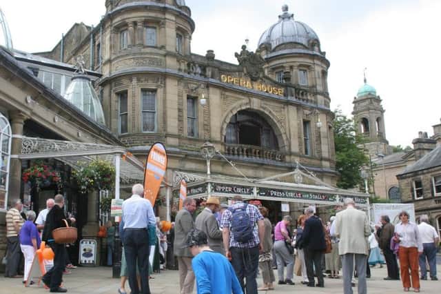 Buxton Opera House during the festival