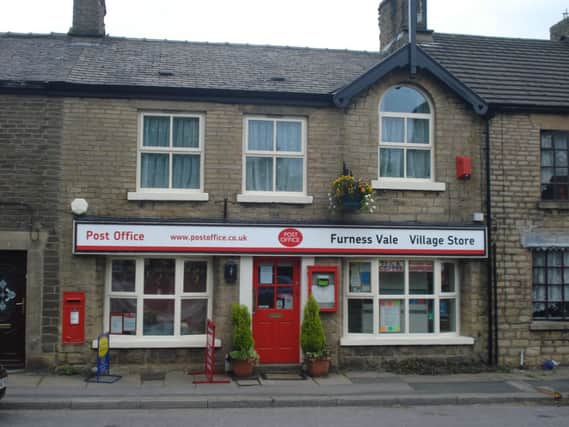 Furness Vale Post Office, on Buxton Road. Photo contributed.