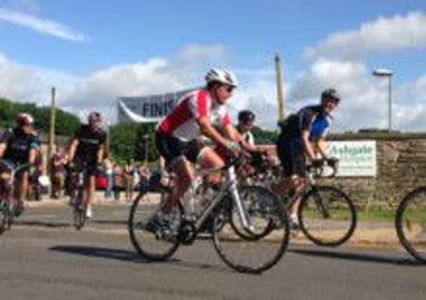 The Derbyshire Times' Flagg Cycle Challenge for Ashgate Hospice.