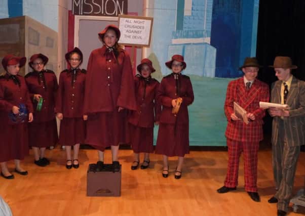 Guys and Dolls Jnr, presented by Bolsover Drama Group's youth section