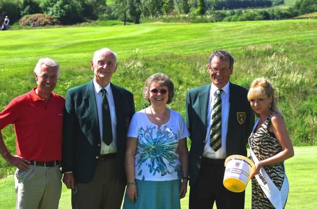 Over £8,000 was raised for Blythe House Hospice at a charity golf day held at Cavendish Golf Club.