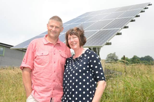 Short listed for a top environmental award, Felicity and David Brown of Hoe Grange Holidays