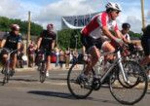 The Derbyshire Times' Flagg Cycle Challenge 2013.
